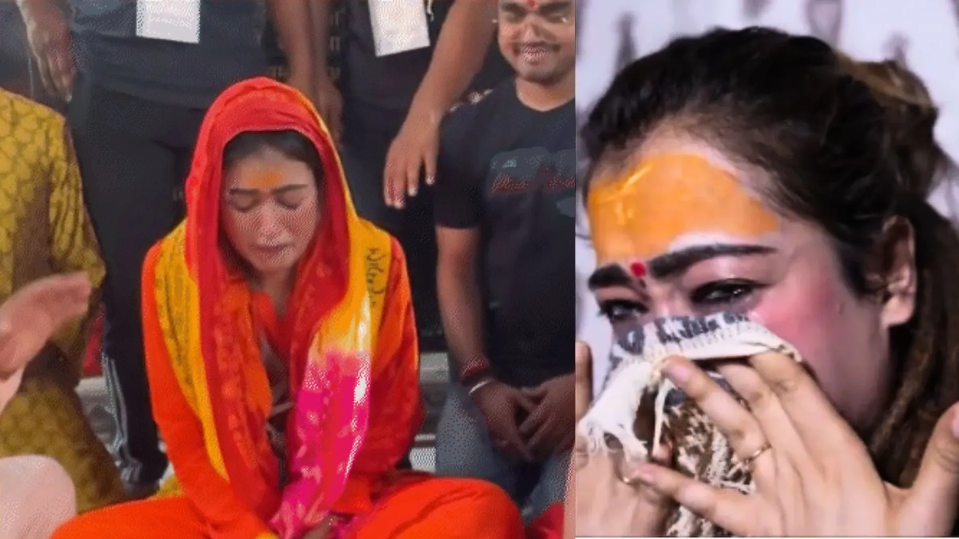 हर्षा रिछारिया फूट-फूटकर रोईं, अलीगढ़ में पदयात्रा रोकी, संभल नहीं जा सकेंगी… फिर जो हुआ