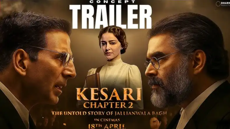 रिलीज हुआ Kesari 2 का धमाकेदार ट्रेलर, आमने-सामने दिखे अक्षय कुमार और आर माधवन
