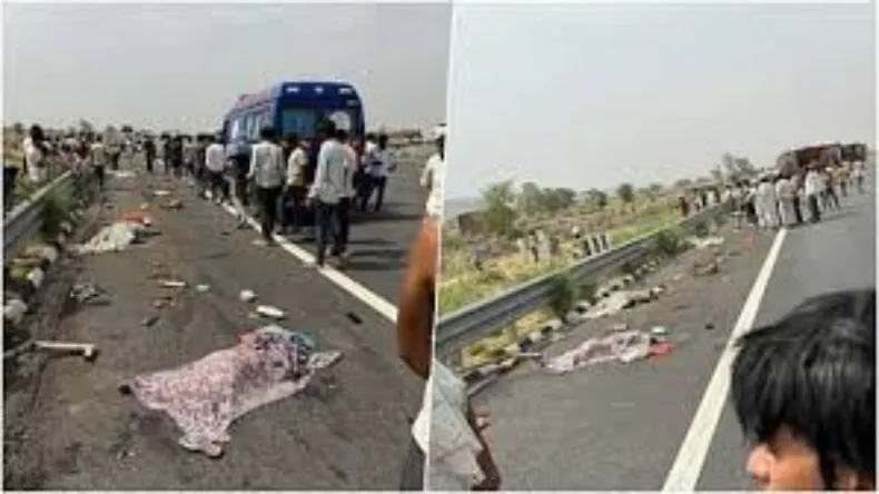 नूंह में दर्दनाक हादसा, दिल्ली-मुंबई एक्सप्रेसवे पर 7 लोगों की मौत, 5 गंभीर रूप से घायल