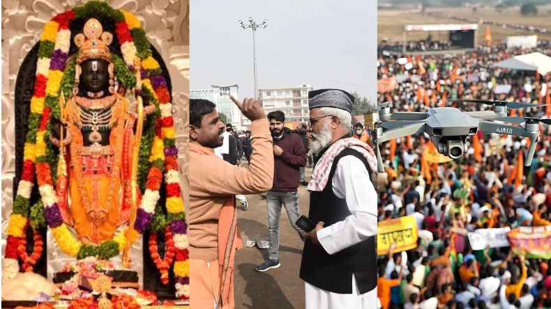 राम नवमी पर पश्चिम बंगाल में आगजनी के बाद देश भर में हाई अलर्ट, शोभा यात्रा पर ड्रोन से निगरानी