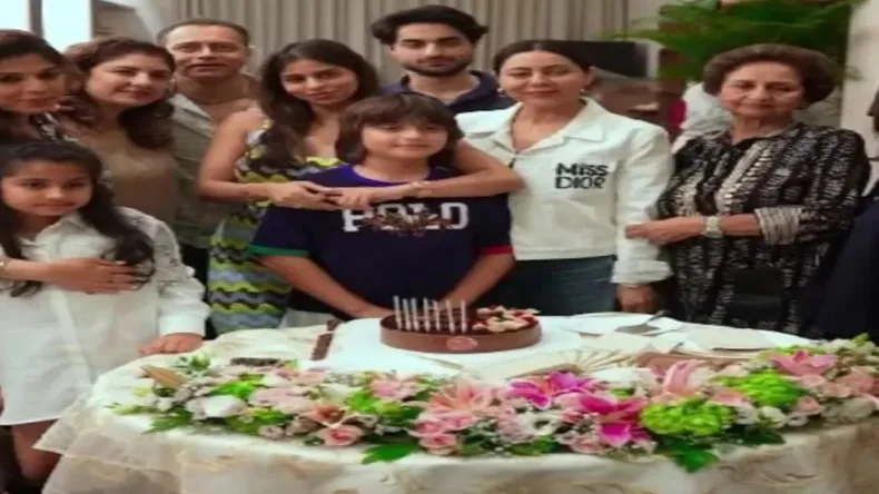 नीता अंबानी कल्चर सेंटर में सेलिब्रेट हुआ शाहरुख खान के लाडले का जन्मदिन, बहन के साथ पोज देते नजर आए अबराम