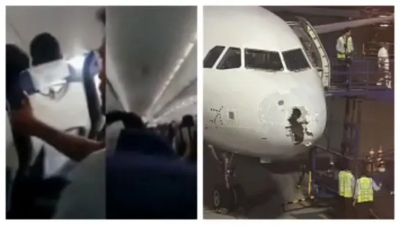 टर्बुलेंस में फंसी Indigo की फ्लाइट, सैकड़ों लोगों की अटकी जान, ऐसे हुई इमरजेंसी लैंडिंग