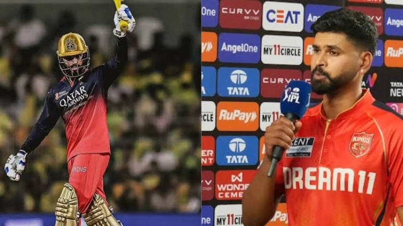 RCB vs PBKS: टॉस जीतकर पहले गेंदबाजी कर रही है बंगलौर, पंजाब के चार विकेट गिरे