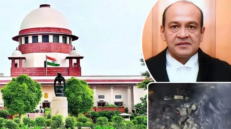 जस्टिस यशवंत वर्मा कैश केस की जांच रिपोर्ट CJI को सौंपी गई, वर्मा के घर 500-500 के जले नोटों के मिले थे बंडल