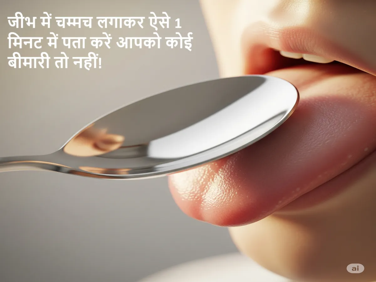 Health Secret Revealed: जीभ में चम्मच लगाकर ऐसे 1 मिनट में पता करें आपको कोई बीमारी तो नहीं!