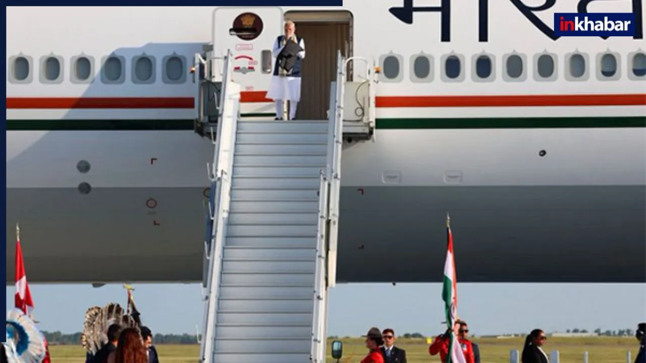 G-7 समिट में शामिल होने कनाडा पहुंचे PM modi, जानें पूरा शेड्यूल