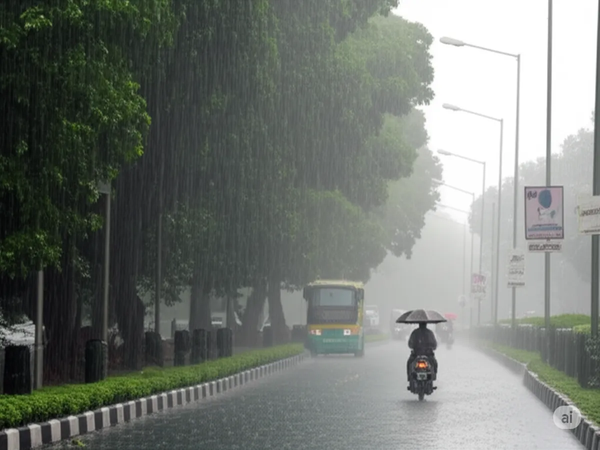 दिल्ली-NCR मौसम : दिल्ली-NCR में अगले 4 दिन तूफान और बारिश! मौसम विभाग ने जारी किया ऑरेंज अलर्ट
