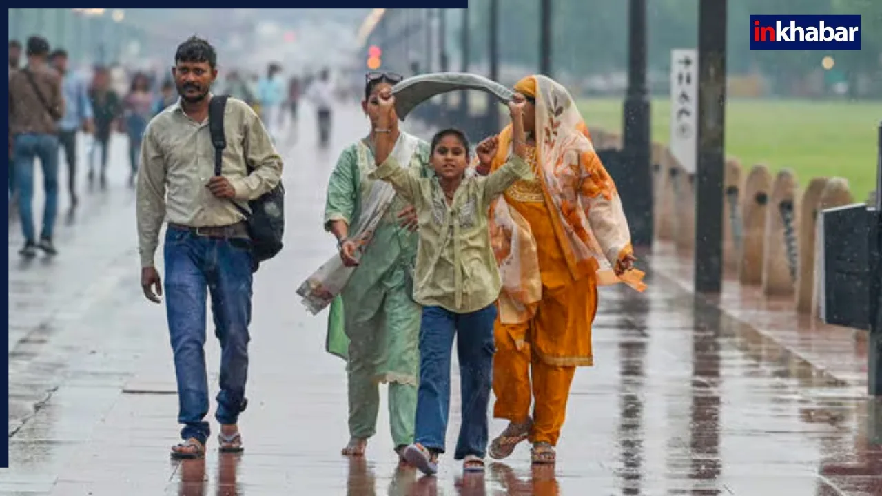 Delhi Weather Today: आंधी-तूफान और गरज चमक के साथ बारिश, आज कुछ ऐसा रहेगा राजधानी का हाल, Delhi-NCR में IMD का अलर्ट