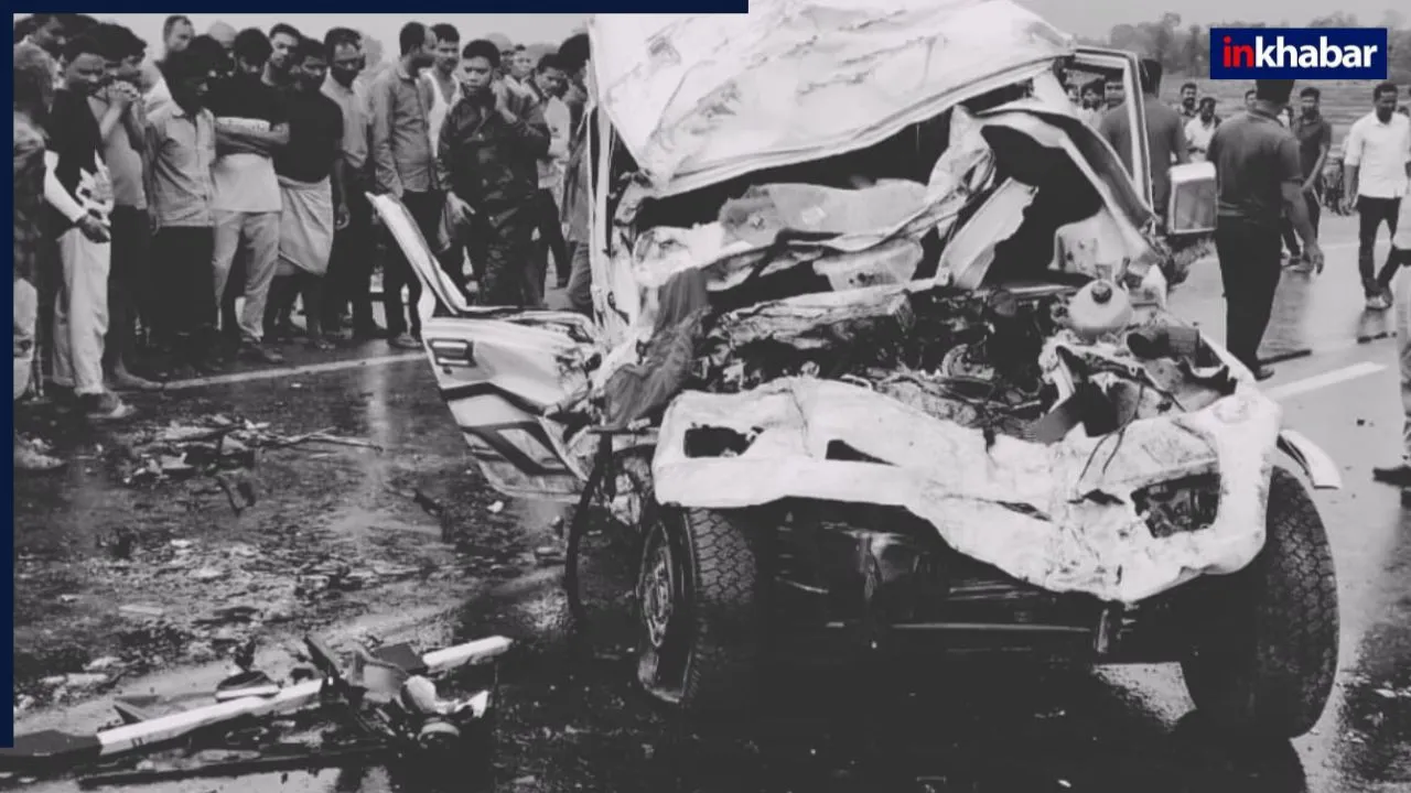 झारखंड में शादी समारोह से लौटते समय भीषण सड़क हादसा, सभी नौ लोगों की मौत, पसरा मातम