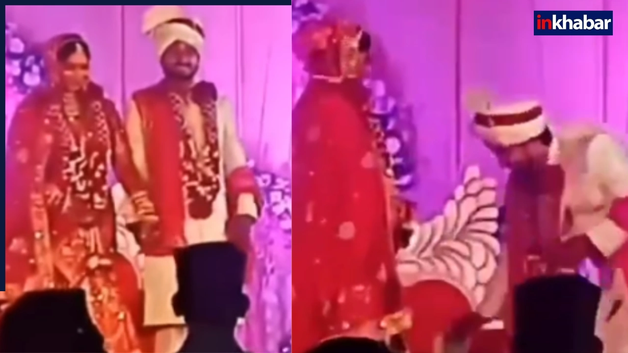 सोनम से करने लगा था इतना प्यार, स्टेज पर ही रिश्तेदारों के सामने राजा ने किया ये काम, Video में पति की मासूमियत देख छलकने लगेंगे आंसू