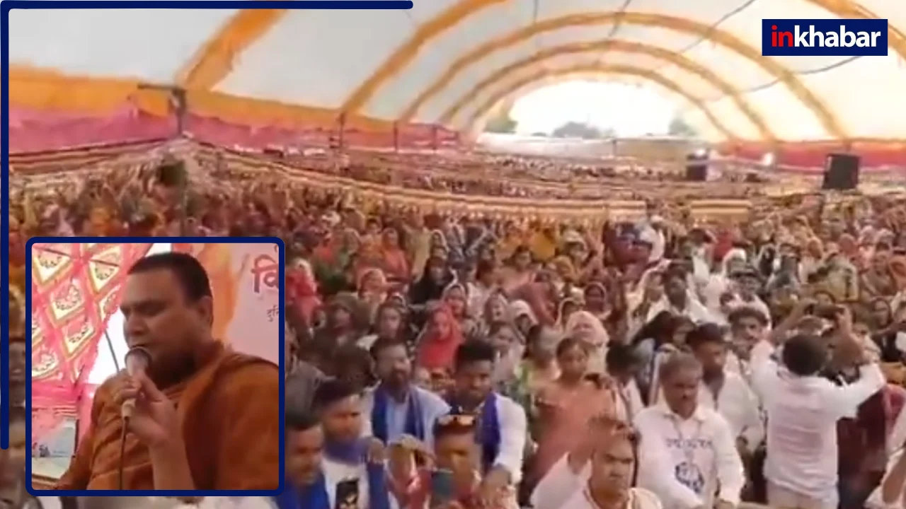 हिंदू धर्म त्यागने को कर रहे मजबूर, ग्वालियर में बौद्ध धर्मगुरु ने सनातनियों के खिलाफ दिलाई शपथ, बोले- देवी देवताओं को मानना गलत
